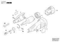 Bosch F 013 702 0PG 7020 Rotary tool Spare Parts